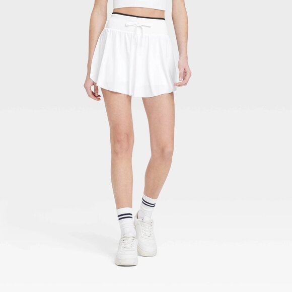 Small - Womens Seamless Skort - All In Motion - White - Picture 10 of 11